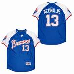 Greg Maddux Atlanta Braves Majestic Brand jersey blue men women youth size S-6XL