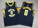 Indiana Pacers #0 Tyrese Haliburton stitched basketball jersey-navy