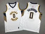 Indiana Pacers  #0 Tyrese Haliburton stitched basketball jersey white MEN WOMEN YOUTH S-6XL SIZE