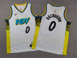 Indiana Pacers 2025 City Edition #0 Tyrese Haliburton stitched basketball jersey