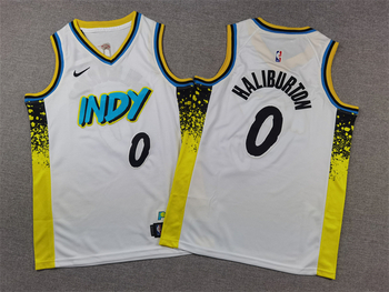 Indiana Pacers 2025 City Edition #0 Tyrese Haliburton stitched basketball jersey MEN WOMEN YOUTH S-6XL SIZE