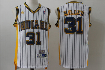 Indiana Pacers  #31 Reggie Miller stitched basketball retro jersey MEN WOMEN YOUTH S-6XL SIZE