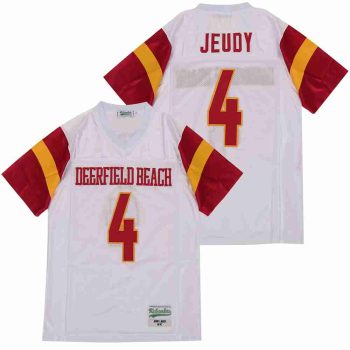 JERRY JEUDY #4 HIGH SCHOOL FOOTBALL JERSEY