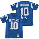 JIMMY GAROPPOLO #10 BLUE HIGH SCHOOL FOOTBALL JERSEY