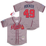 John Rocker Atlanta Braves 1999 Mitchell & Ness men women youth size S-6XL