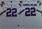 LSU Tigers White _22 EDWARDS-HELAIRE