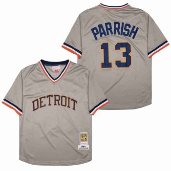 Lance Parrish Detroit Tigers Jersey men women youth size S-6XL