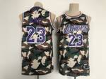 Los Angeles Lakers  #23 LeBron James stitched basketball jersey Camouflage version MEN WOMEN YOUTH S-6XL SIZE