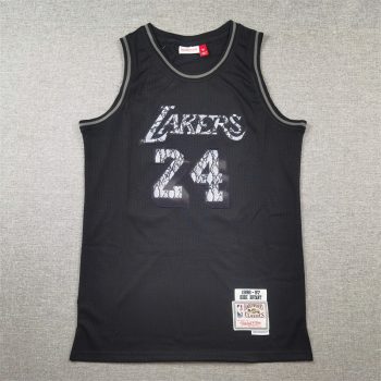 Los Angeles Lakers  #24 Kobe Bryant stitched basketball jersey Vintage serpentine version MEN WOMEN YOUTH S-6XL SIZE
