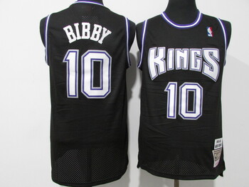 MIKE BIBBY Sacramento KINGS 2001 Mitchell & Ness THROWBACK Swingman Jersey MEN WOMEN YOUTH S-6XL SIZE