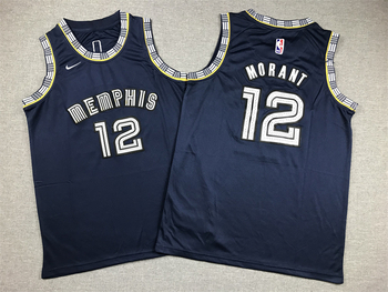 Memphis Grizzlies #12 Ja Morant City Edition stitched basketball jersey MEN WOMEN YOUTH S-6XL SIZE