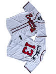 Men’s Atlanta Braves 13# Ronald Acuna Jr. Nike White Home Replica Player Name Jersey