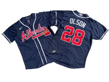 Atlanta Braves 27# Austin Riley White Home Replica Player Name Jersey MEN WOMEN YOUTH S-6XL SIZE