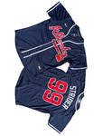 Men’s Atlanta Braves 99# Spencer Strider Nike Navy Alternate Replica Player Name Jersey