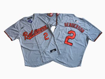 Baltimore Orioles Gunnar Henderson Gray Limited Player Jersey MEN WOMEN YOUTH S-6XL SIZE