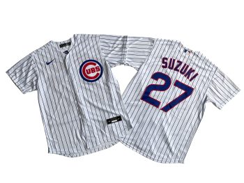 Chicago Cubs Seiya Suzuki White Replica Player Jersey MEN WOMEN YOUTH S-6XL SIZE