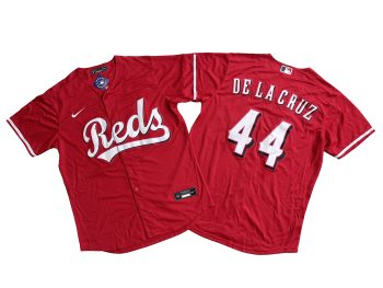 Cincinnati Reds 44# Elly De La Cruz Red Home Replica Jersey MEN WOMEN YOUTH S-6XL SIZE