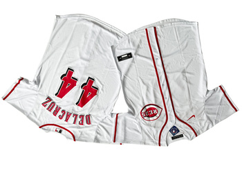 Cincinnati Reds 44# Elly De La Cruz White Home Replica Jersey MEN WOMEN YOUTH S-6XL SIZE
