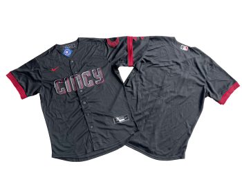 Cincinnati Reds Black City Connect Replica Jersey MEN WOMEN YOUTH S-6XL SIZE