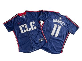 Cleveland Guardians José Ramírez Navy 2024 City Connect Limited Jersey MEN WOMEN YOUTH S-6XL SIZE