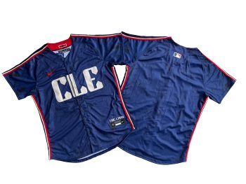 Cleveland Guardians Navy 2024 City Connect Limited Jersey. MEN WOMEN YOUTH S-6XL SIZE