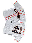 Men’s Houston Astros 44# Yordan Álvarez Nike White Home Replica Player Name Jersey