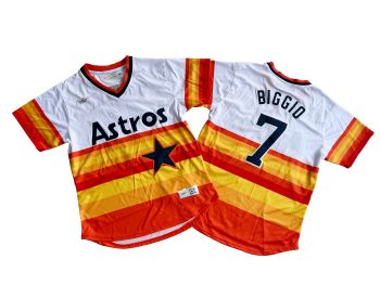 Houston Astros Craig Biggio White Home Cooperstown Collection Player Jersey MEN WOMEN YOUTH S-6XL SIZE