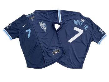 Kansas City Royals Bobby Witt Jr. Navy City Connect Limited Player Jersey MEN WOMEN YOUTH S-6XL SIZE