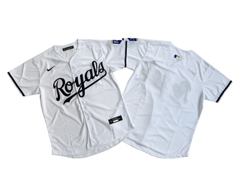 Kansas City Royals White Home Limited Jersey MEN WOMEN YOUTH S-6XL SIZE