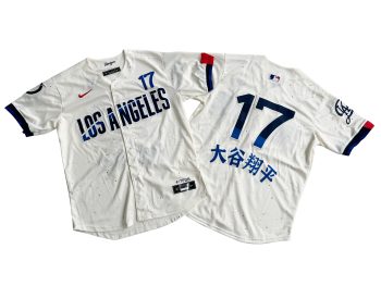 Los Angeles Dodgers Shohei Ohtani Cream 2024 City Connect Limited Player Jersey MEN WOMEN YOUTH S-6XL SIZE
