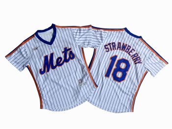 New York Mets Darryl Strawberry White Home Cooperstown Collection Player Jersey MEN WOMEN YOUTH S-6XL SIZE