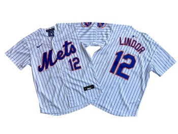 New York Mets Francisco Lindor White Home Limited Player Jersey MEN WOMEN YOUTH S-6XL SIZE