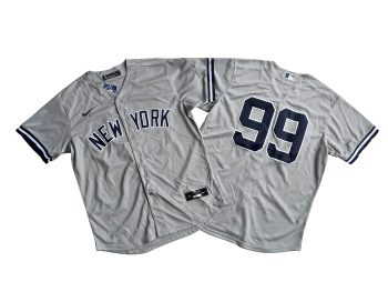New York Yankees 99# Aaron Judge Gray Road Replica Player Jersey MEN WOMEN YOUTH S-6XL SIZE