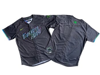 Charcoal Tampa Bay Rays 2024 City Connect Limited Jersey MEN WOMEN YOUTH S-6XL SIZE