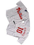 Philadelphia Phillies 10# J.T. Realmuto White Home Replica Player Name Jersey MEN WOMEN YOUTH S-6XL SIZE