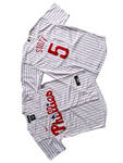 Men’s Philadelphia Phillies 5# Bryson Stott Nike White Home Replica Player Name Jersey