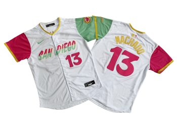 San Diego 13# Padres Manny Machado White City Connect Limited Player Jersey MEN WOMEN YOUTH S-6XL SIZE