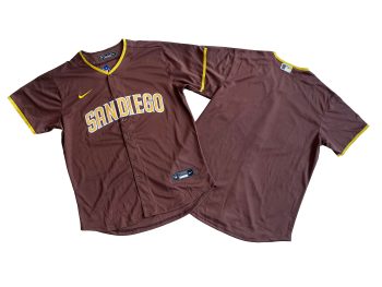 San Diego Padres Brown Road Replica Team Jersey MEN WOMEN YOUTH S-6XL SIZE