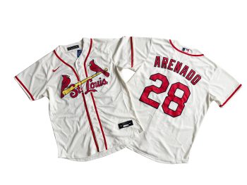 St. Louis Cardinals Nolan Arenado Cream Alternate Official Replica Player Jersey MEN WOMEN YOUTH S-6XL SIZE