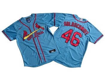 St. Louis Cardinals Paul Goldschmidt Light Blue Alternate Official Replica Player Jersey MEN WOMEN YOUTH S-6XL SIZE