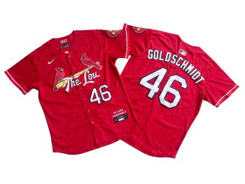 St. Louis Cardinals Paul Goldschmidt Red 2024 City Connect Limited Player Jersey MEN WOMEN YOUTH S-6XL SIZE