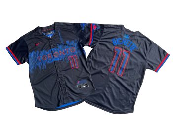Toronto Blue Jays Bo Bichette Black 2024 City Connect Limited Player Jersey MEN WOMEN YOUTH S-6XL SIZE
