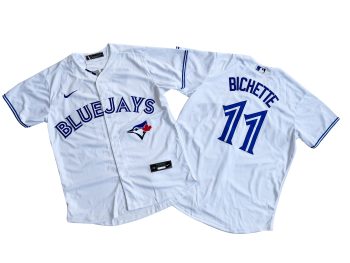Toronto Blue Jays Bo Bichette White Royal Alternate Replica Player Name Jersey MEN WOMEN YOUTH S-6XL SIZE