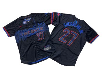 Toronto Blue Jays Vladimir Guerrero Jr. Black 2024 City Connect Limited Player Jersey MEN WOMEN YOUTH S-6XL SIZE
