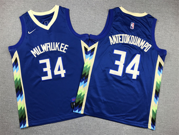 Milwaukee Bucks #34 Giannis Antetokounmpo stitched basketball jersey MEN WOMEN YOUTH S-6XL SIZE