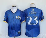 Minnesota Twins  Limited City Connect Jersey #23 LEWIS  stitched baseball  jersey MEN WOMEN YOUTH S-6XL SIZE