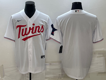 Minnesota Twins  Limited baseball Jersey blank version  stitched jersey white MEN WOMEN YOUTH S-6XL SIZE