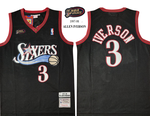 Mitchell & Ness #3 Allen Iverson 1997-98 The final edition Philadelphia 76ers retro Basketball jersey MEN WOMEN YOUTH S-6XL SIZE