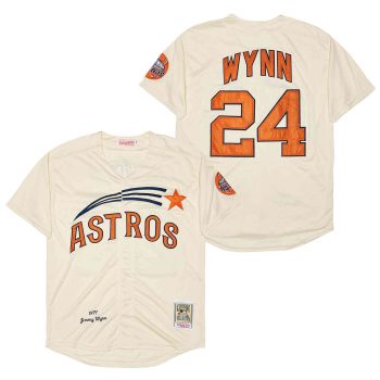 Mitchell & Ness Houston Astros 1971 Jimmy Wynn Jersey men women youth size S-6XL