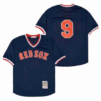 Mitchell and Ness 1990 Boston Red Sox #9 Ted Williams men women youth size S-6XL